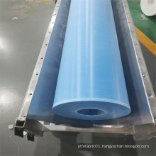 white plastic PTFE board skived blue glass fiber filled PTFE sheet